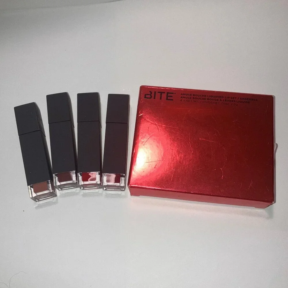 Bite Beauty Amuse Bouche Liquid Lip Set  Flambe Braised Whip & Demi-Glace